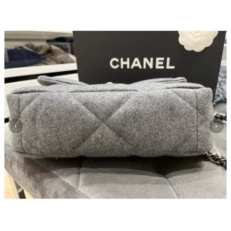 negozio chanel anversa|Chanel 19 Piccolo Grigio Tweed ref.485982 .